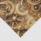 Steampunk 27A1 Weefseldocument Tissuepapier (Detail)