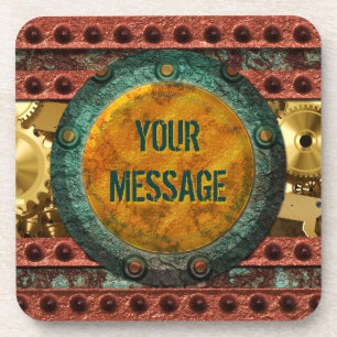 Steampunk 4A-Onderzetter Drankjes Onderzetter