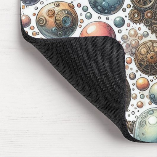 Steampunk Abstract Mousepad Muismat (Hoek)