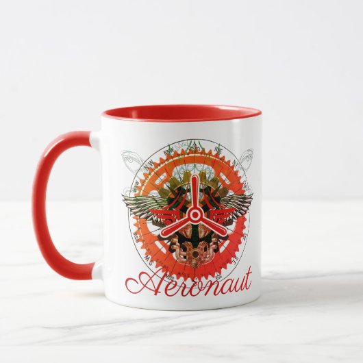 Steampunk Aeronaut, Himmelsmechanik Mok (Links)