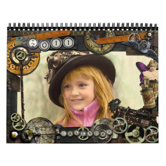 Steampunk (agenda) kalender (Hoes)