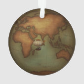 Steampunk Air Travel Carte néo-victorienne de l'Es (dos)