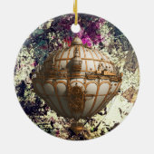 Steampunk Airship Ornament - Whimsical Heights (Achterkant)