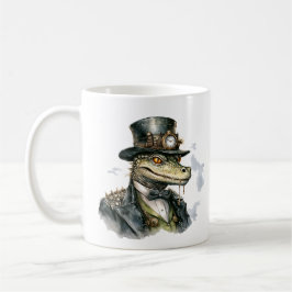 Steampunk Alligator Koffie Mok