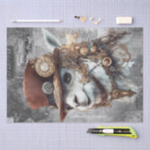 Steampunk Alpaca Tissuepapier (Craft)