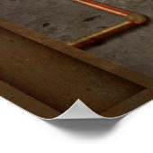 Steampunk - Alphabet - Y is voor Gele Goggles Poster (Hoek)