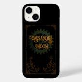 Steampunk Antiek gepersonaliseerd Case-Mate iPhone Case (Achterkant)