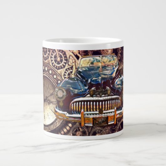 Steampunk Antique Buick Mug (Devant)