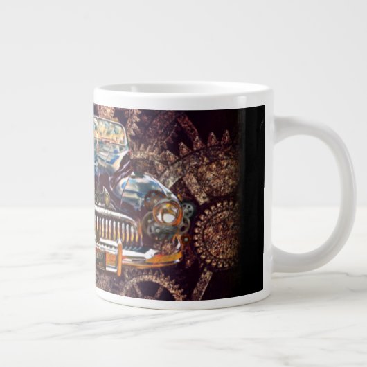 Steampunk Antique Buick Mug (Droite)