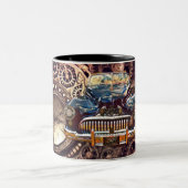 Steampunk Antique Buick Mug (Centre)