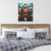 Steampunk Art Canvas Art Afdruk (Insitu (Slaapkamer))