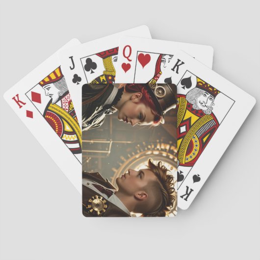 Steampunk art Kaarten (Achterkant)