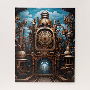 Steampunk Art Puzzle Legpuzzel
