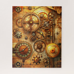 Steampunk Art Puzzle Legpuzzel