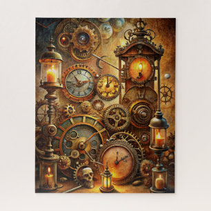 Steampunk Art Puzzle Legpuzzel