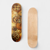 Steampunk Art Skateboard (Recto)