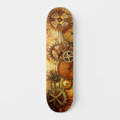 Steampunk Art Skateboard (Recto)