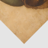 Steampunk Aviator Pug Decoupage Tissuepapier (Detail)