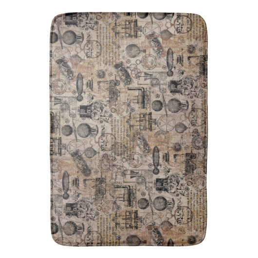  Steampunk Badmat (Voorkant Verticaal)