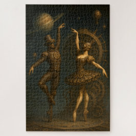 Steampunk Ballet onder Saturnus Legpuzzel