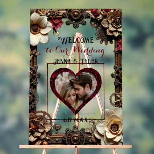 Steampunk Bienvenue à notre Mariage Personnalisé