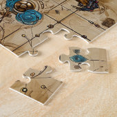 Steampunk Bird Art Small Legpuzzel (Zijkant)