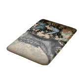 steampunk bloemenvlinder  Victoriaans schoen Badmat (Gekanteld)