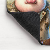 Steampunk Boar Muismat (Hoek)