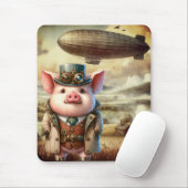 Steampunk Boar Muismat (Met muis)