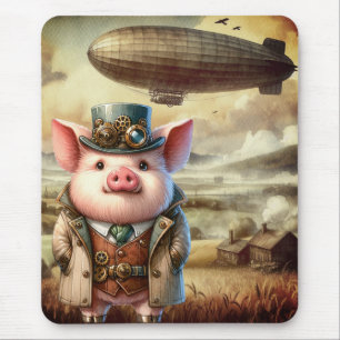 Steampunk Boar Muismat