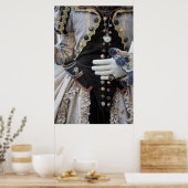 Steampunk bodice, Carnival, Venetië Poster (Keuken)