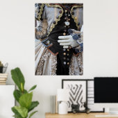 Steampunk bodice, Carnival, Venetië Poster (Thuiskantoor)