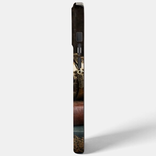 Steampunk  boeken Case-Mate iPhone case (Achterkant / Links)