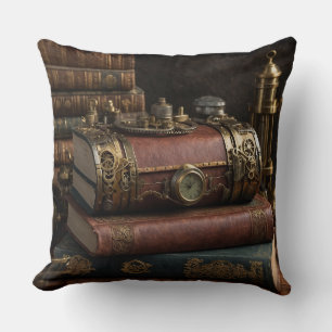 Steampunk  boeken kussen