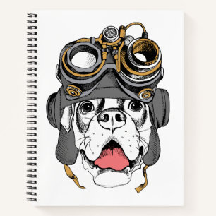 Steampunk Boxer Notitieboek