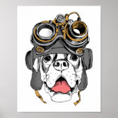 Steampunk Boxer Poster (Voorkant)
