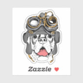 Steampunk Boxer Sticker (Vel)