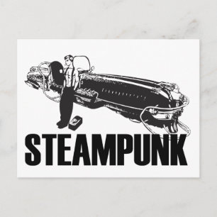 Steampunk Briefkaart