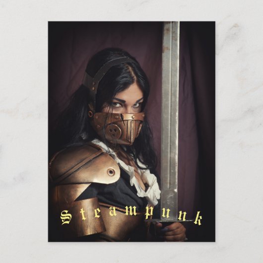 Steampunk Briefkaart (Voorkant)