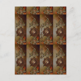 STEAMPUNK BRIEFKAART