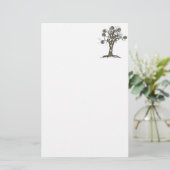 steampunk briefpapier (Staand voorkant)