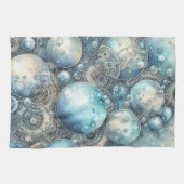 Steampunk Bubbles Serviette de cuisine (Horizontal)