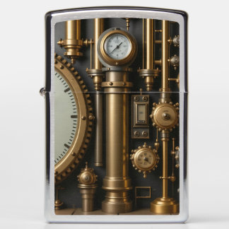 Steampunk buizen en meters lichter