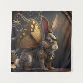 Steampunk Bunny Wandkleed (Voorkant)