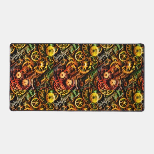 Steampunk Bureaumat (Voorkant)