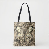 Steampunk Butterfly Draagtas (Voorkant)