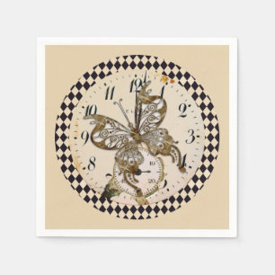 Steampunk Butterfly Servet