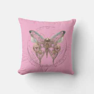 Steampunk Butterfly Shirt Kussen