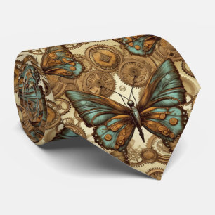 Steampunk Butterfly Stropdas - Stropdas van Mannen