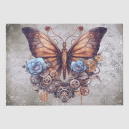 Steampunk Butterfly Tissuepapier